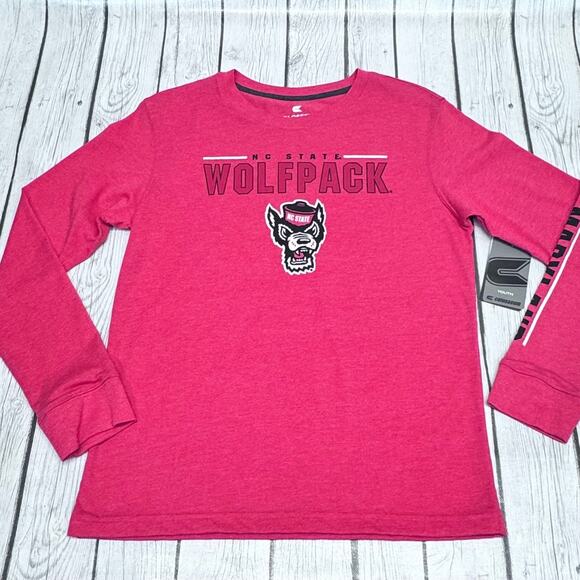 Youth Colosseum NC State Long Sleeve Tee Size Large - Picture 2 of 5